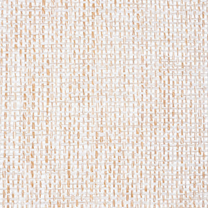 schumacher - open paperweave shimmer - platinum - 5010330 - wallpaper