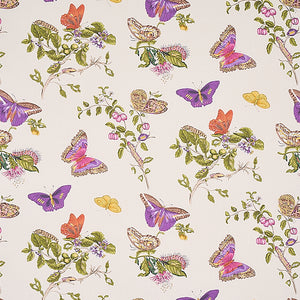 Schumacher - Baudin Butterfly - Purple - 5010692 - Wallpaper