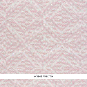 Schumacher - Tortola Paperweave - Pink - 5011252 - Wallpaper