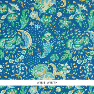 schumacher - majorelle - blue - 5011350 - wallpaper