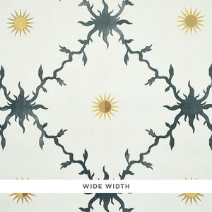 schumacher - palladio trellis - black - 5011372 - wallpaper