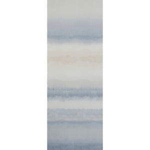 schumacher - orissa panel - blue & natural - 5011451 - wallpaper