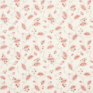 Schumacher - Maryam Vine - Pink & Red - 5011602 - Wallpaper