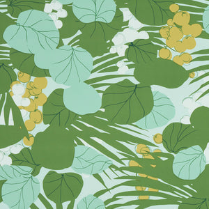 schumacher - sea grapes - palm - 5011730 - wallpaper