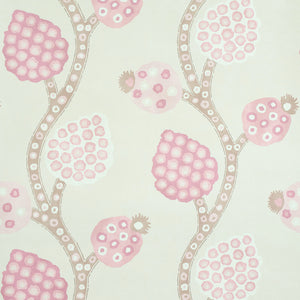 schumacher - annabel warp print - rose - 5011770 - wallpaper