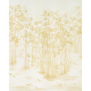 schumacher - kanji sisal panel set - ochre - 5011781 - wallpaper