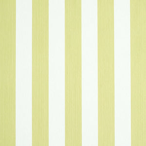 Schumacher - Edwin Stripe Medium - Citron - 5011888 - Wallpaper