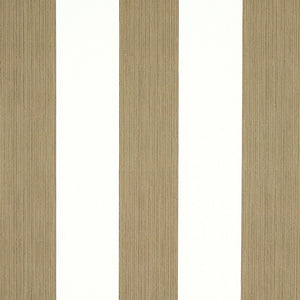 schumacher - edwin stripe wide - mushroom - 5011919 - wallpaper