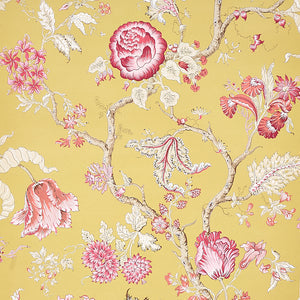 schumacher - josephine - ochre - 5012011 - wallpaper