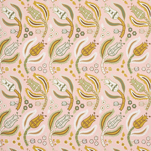Schumacher - Malabar Vine - Blush - 5012342 - Wallpaper