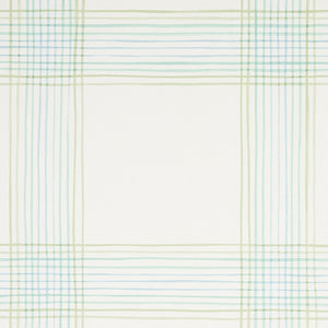 schumacher - minerva plaid - peacock - 5012370 - wallpaper