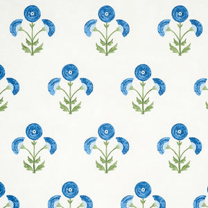 schumacher - saranda flower - royal - 5012412 - wallpaper