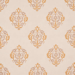 schumacher - constantine - natural & ocher - 5012880 - wallpaper