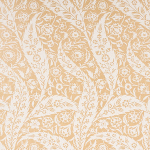 schumacher - saz paisley - ochre - 5012900 - wallpaper