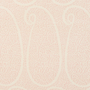 schumacher - ambala paisley sisal - blush - 5013032 - wallpaper