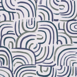 schumacher - new beat - blue & green - 5013690 - wallpaper