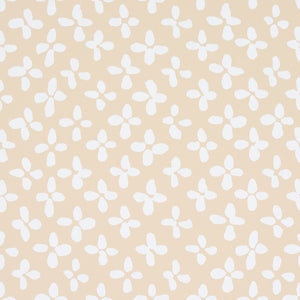 schumacher - emerson - ivory on beige - 5013941 - wallpaper