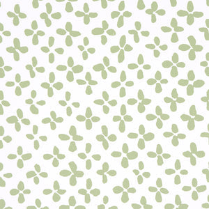 schumacher - emerson - green on ivory - 5013942 - wallpaper