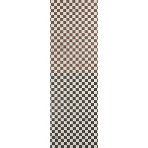 schumacher - gambit panel - cocoa & charcoal - 5014263 - wallpaper