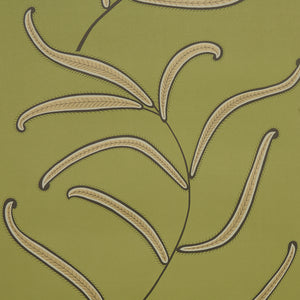 schumacher - caterpillar leaf - meadow green - 5014531 - wallpaper