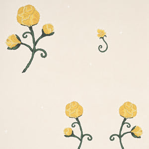 schumacher - rhinestone cowboy - bright yellow - 5014581 - wallpaper