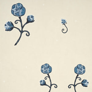 schumacher - rhinestone cowboy - navy - 5014583 - wallpaper