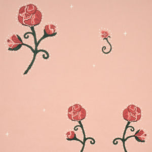 schumacher - rhinestone cowboy - pink - 5014584 - wallpaper