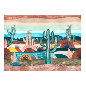 schumacher - desert scape panel set - prismatic - 5014610 - wallpaper