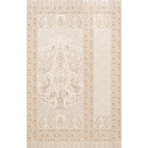 schumacher - colmery paisley panel set - parchment - 5015511 - wallpaper
