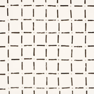 Schumacher - Drifting Grid - Black - 5015610 - Wallpaper