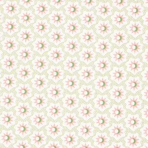 schumacher - lucie - pink & green - 5015762 - wallpaper
