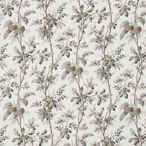 schumacher - brantwood vine - graphite - 5016352 - wallpaper