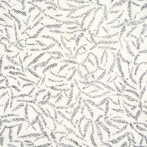 Schumacher - Leaf Bloom - Charcoal - 5016390 - Wallpaper
