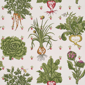 schumacher - green grocer - multi - 5016780 - wallpaper