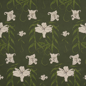 schumacher - lady lilith - olive - 5017380 - wallpaper