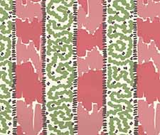 China Seas - Bijou Stripe - 5060-02WP - Jungle Green New Shrimp