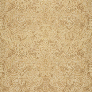 schumacher - damasco metallico - gold leaf - 529911 - wallpaper