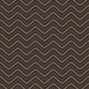 Schumacher - Chevron Dots - Brown And Gold - 6482 - Wallpaper