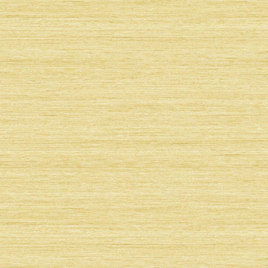 Seabrook Shantung Silk Lemon Zest Wallpaper