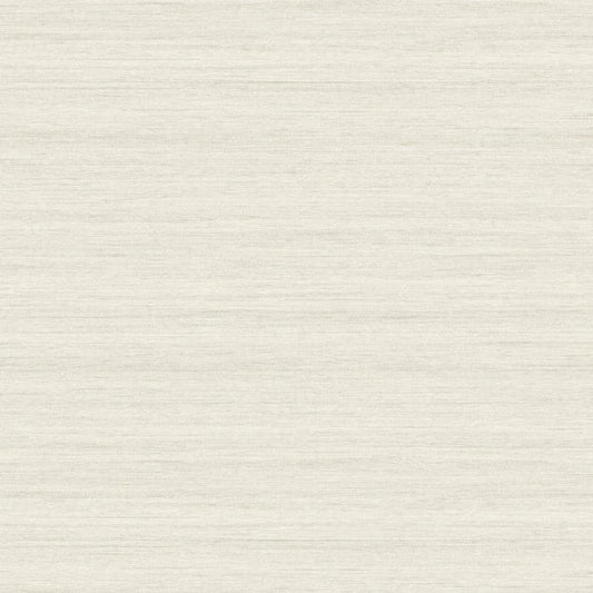 Seabrook Shantung Silk Lily White Wallpaper