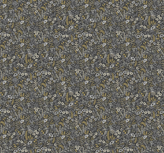 Rifle Paper Co. Tapestry Black/Beige Wallpaper