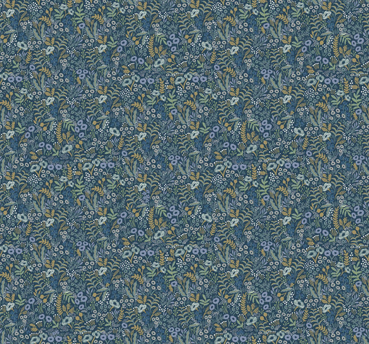 Rifle Paper Co. Tapestry Indigo Wallpaper