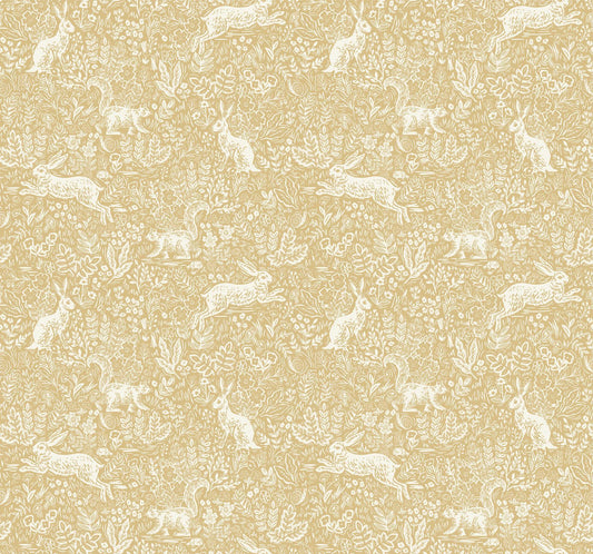 Rifle Paper Co. Fable Gold Wallpaper