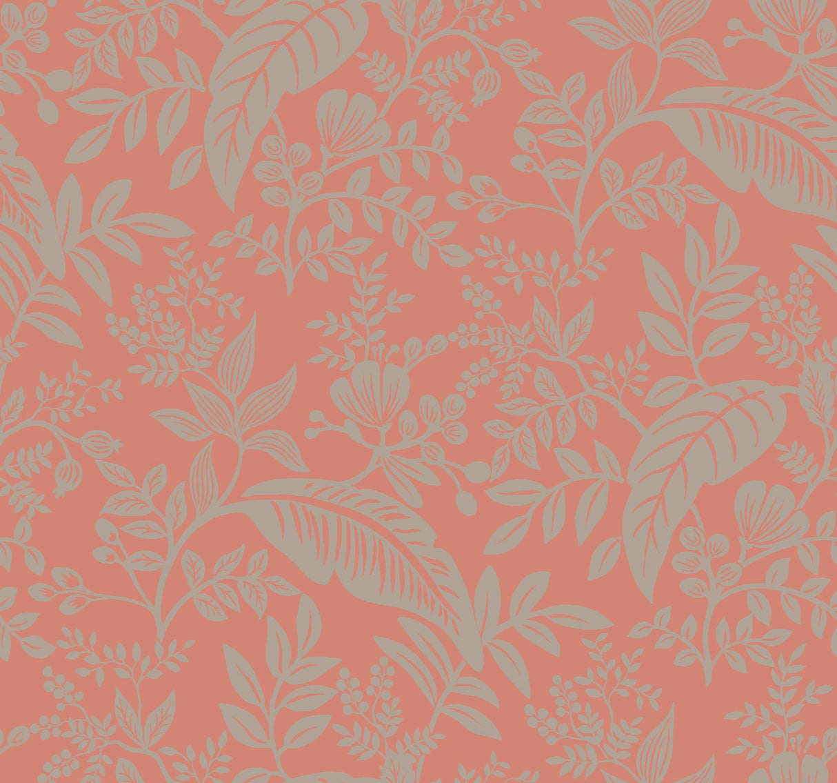 rifle paper co. canopy rose wallpaper
