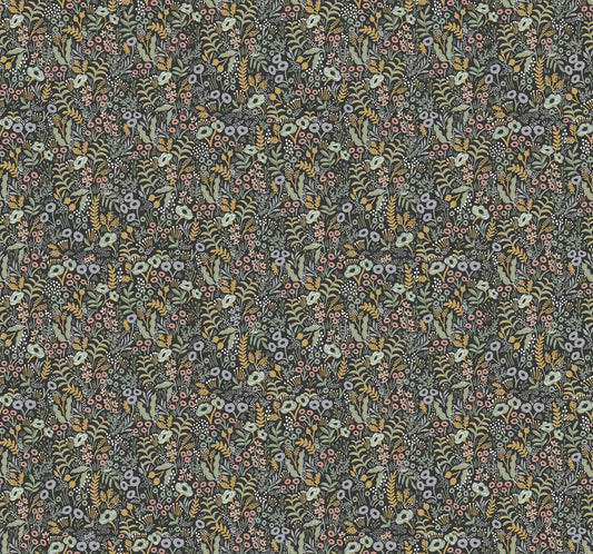 Rifle Paper Co. Tapestry Black Wallpaper