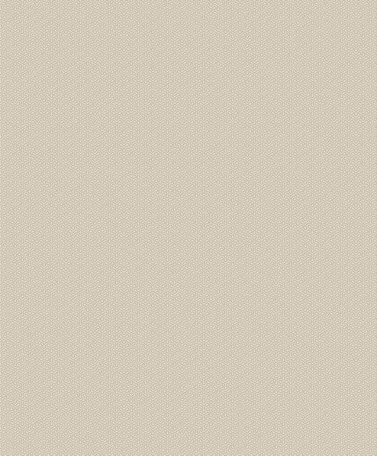 Seabrook Spiro Geometric Pearl Grey Wallpaper
