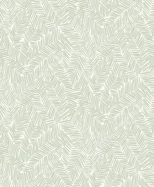 Seabrook Lush Celadon Wallpaper