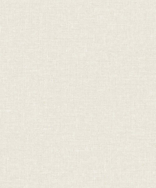 Seabrook Soft Linen Chamomile Wallpaper