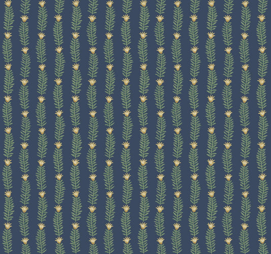 Rifle Paper Co. Eden Blue Wallpaper