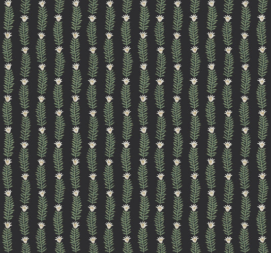 Rifle Paper Co. Eden Black Wallpaper